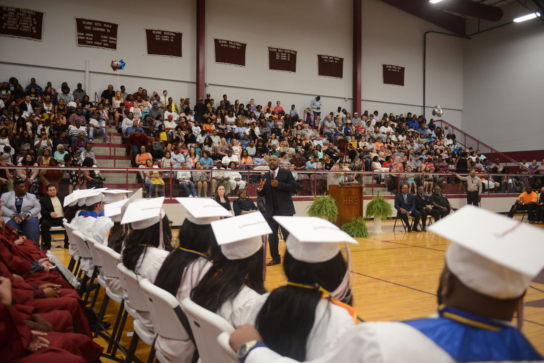 Hearne High School graduation